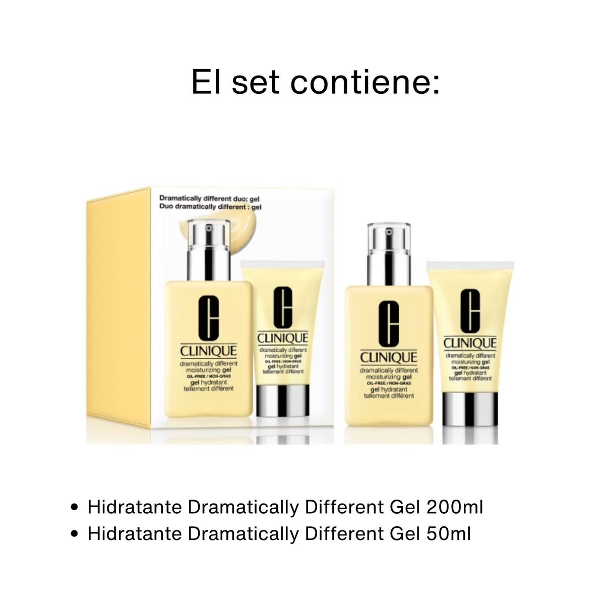 CLINIQUE - Set Hidratación Completa En Gel 