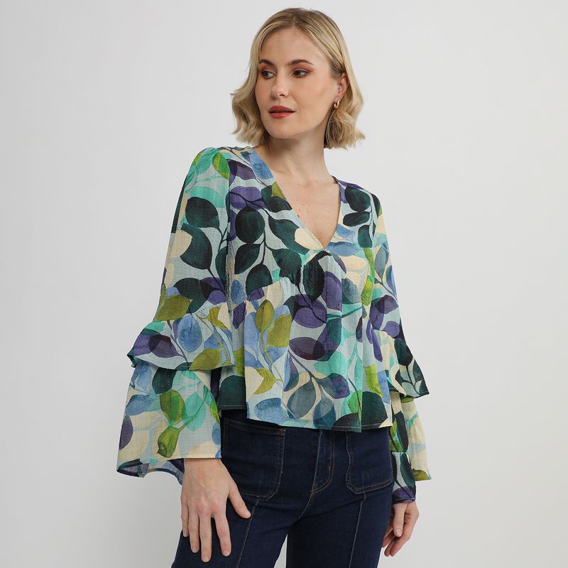 APOLOGY - Blusa Manga Larga Mujer Apology x Viviana Rivas Plata