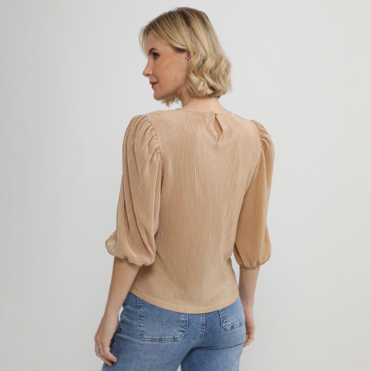 APOLOGY - Blusa Manga Corta Mujer Apology x Viviana Rivas Plata