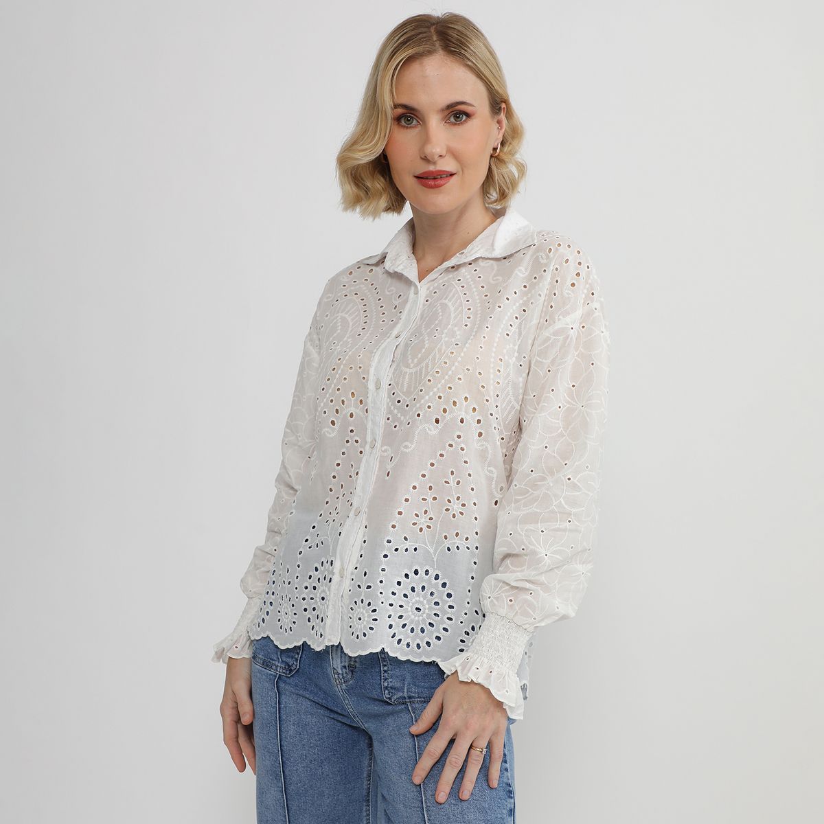 APOLOGY - Blusa Manga Larga Mujer Apology x Viviana Rivas Plata