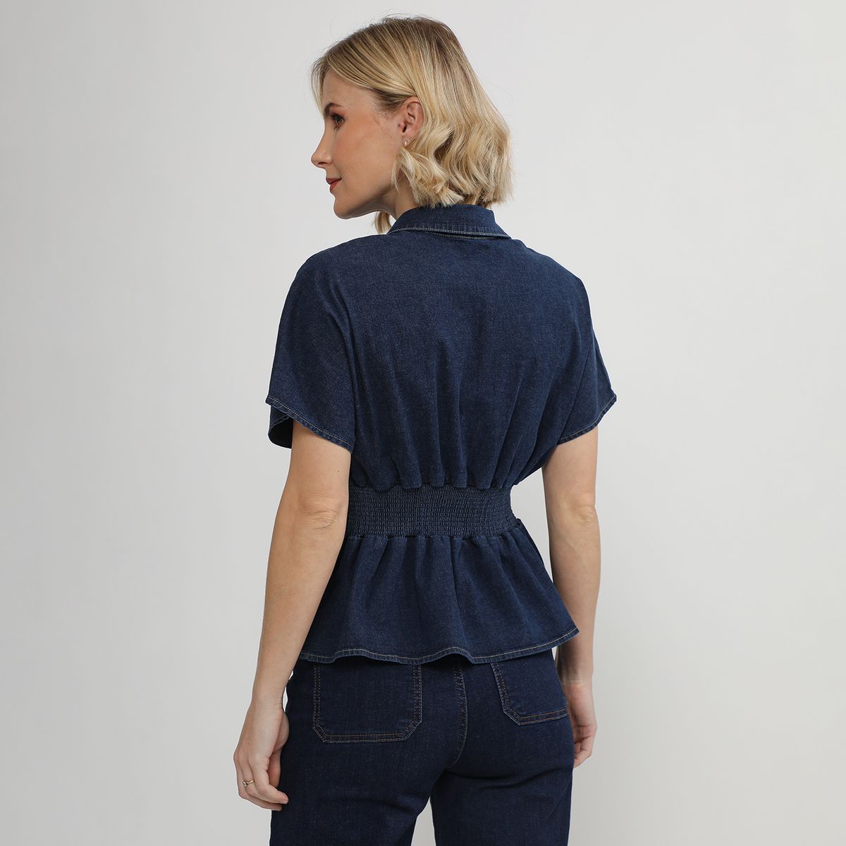 APOLOGY - Blusa Manga Corta Mujer Apology x Viviana Rivas Plata