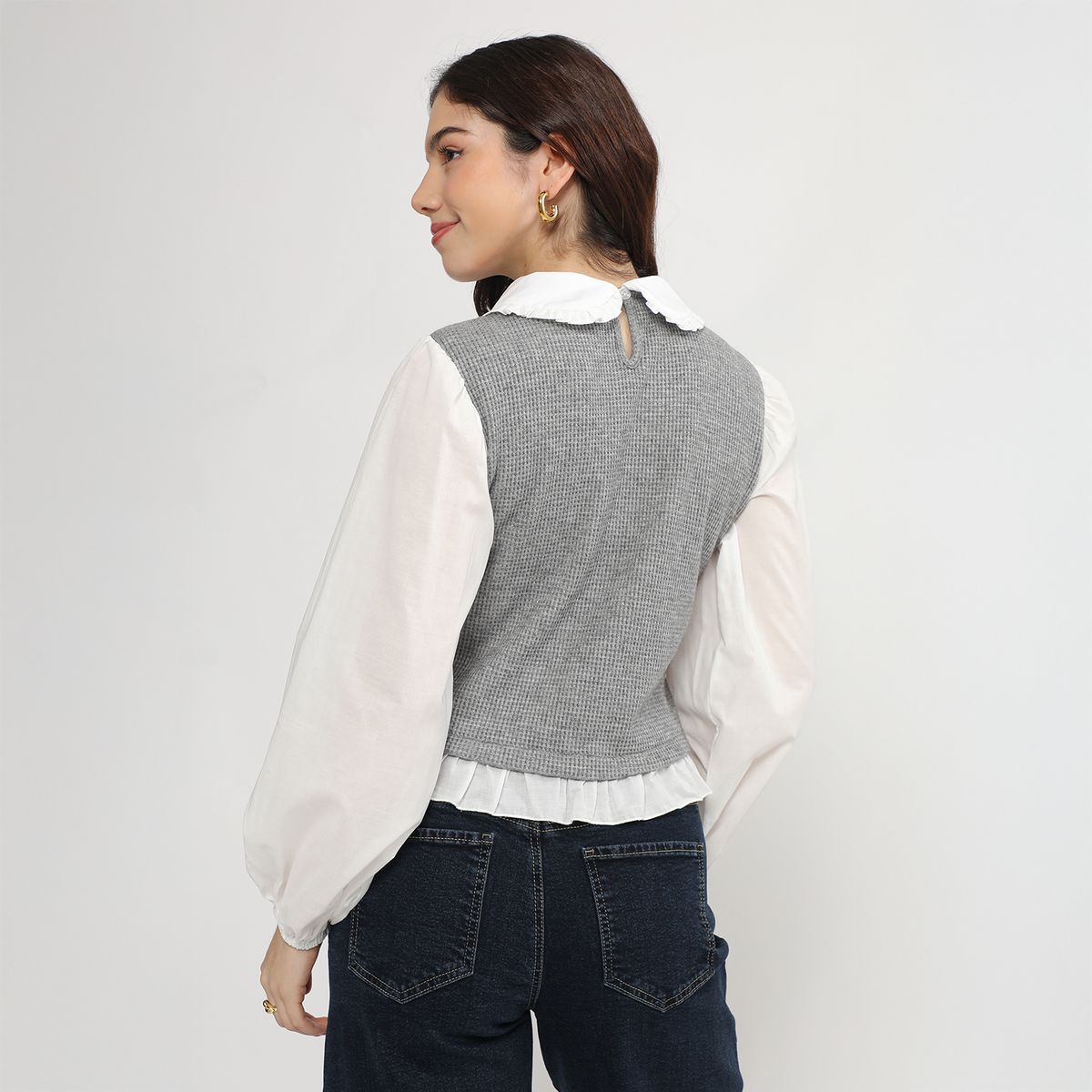 SYBILLA - Blusa Manga Larga Mujer Sybilla