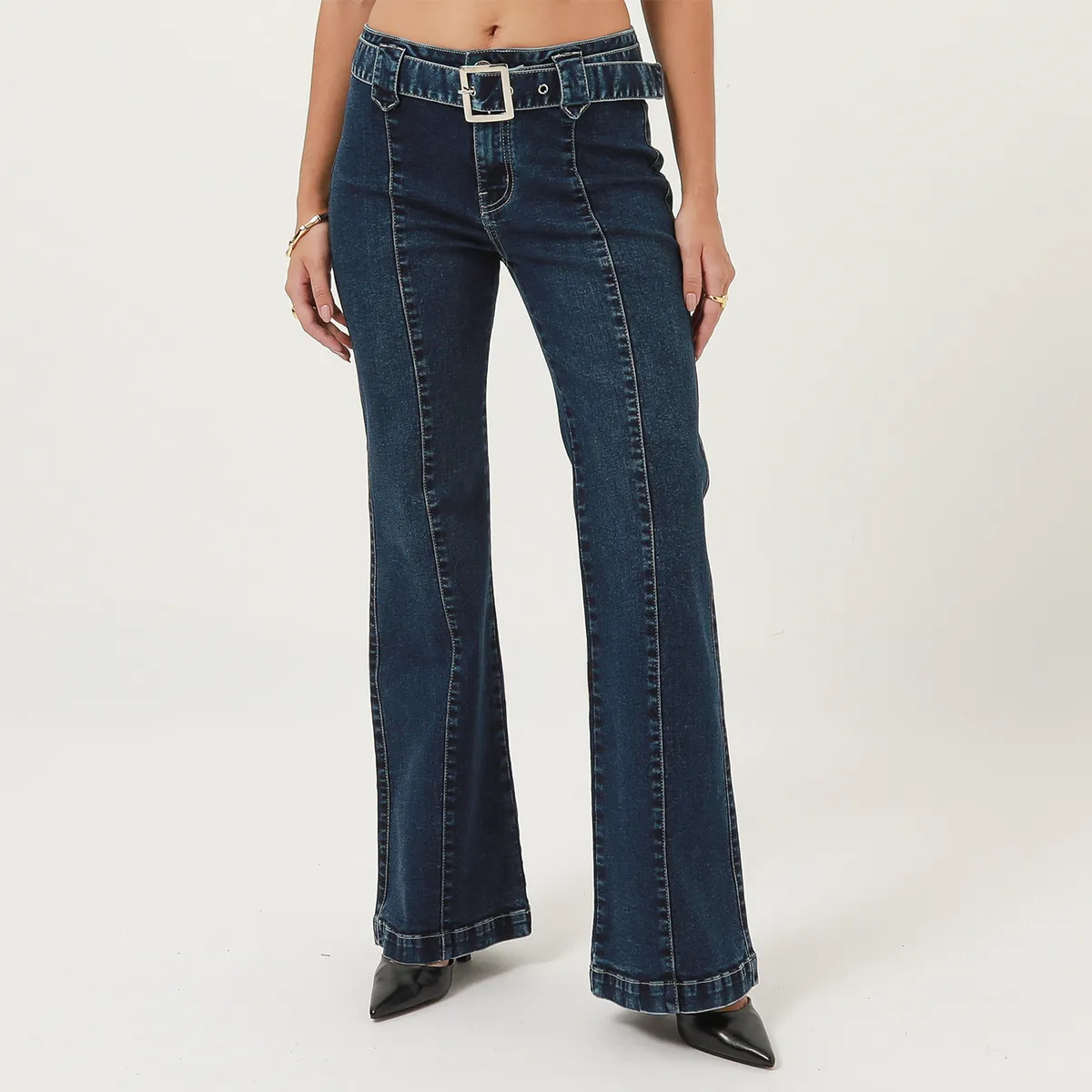 MOSSIMO - Jean Flare Mujer Mossimo x Luana Barron