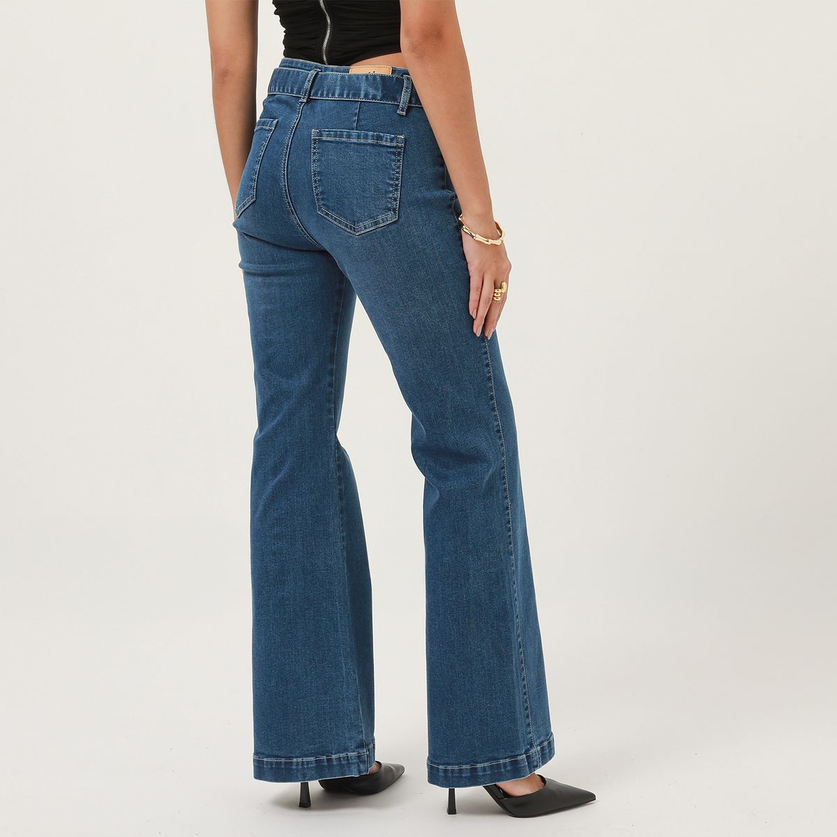 MOSSIMO - Jean Flare Mujer Mossimo x Luana Barron