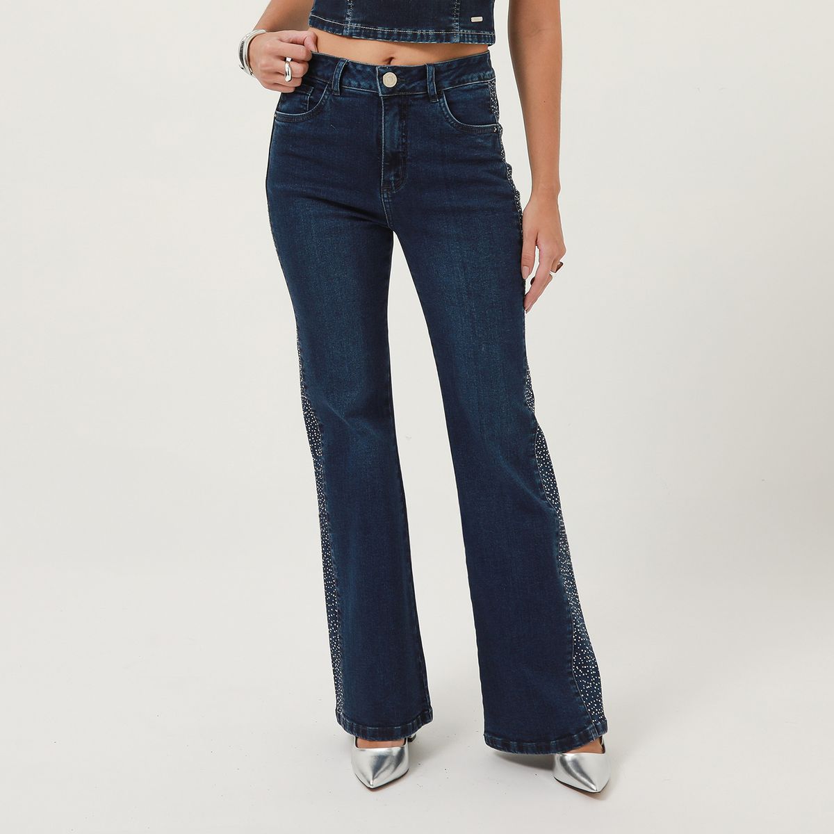 MOSSIMO - Jean Flare Mujer Mossimo x Luana Barron