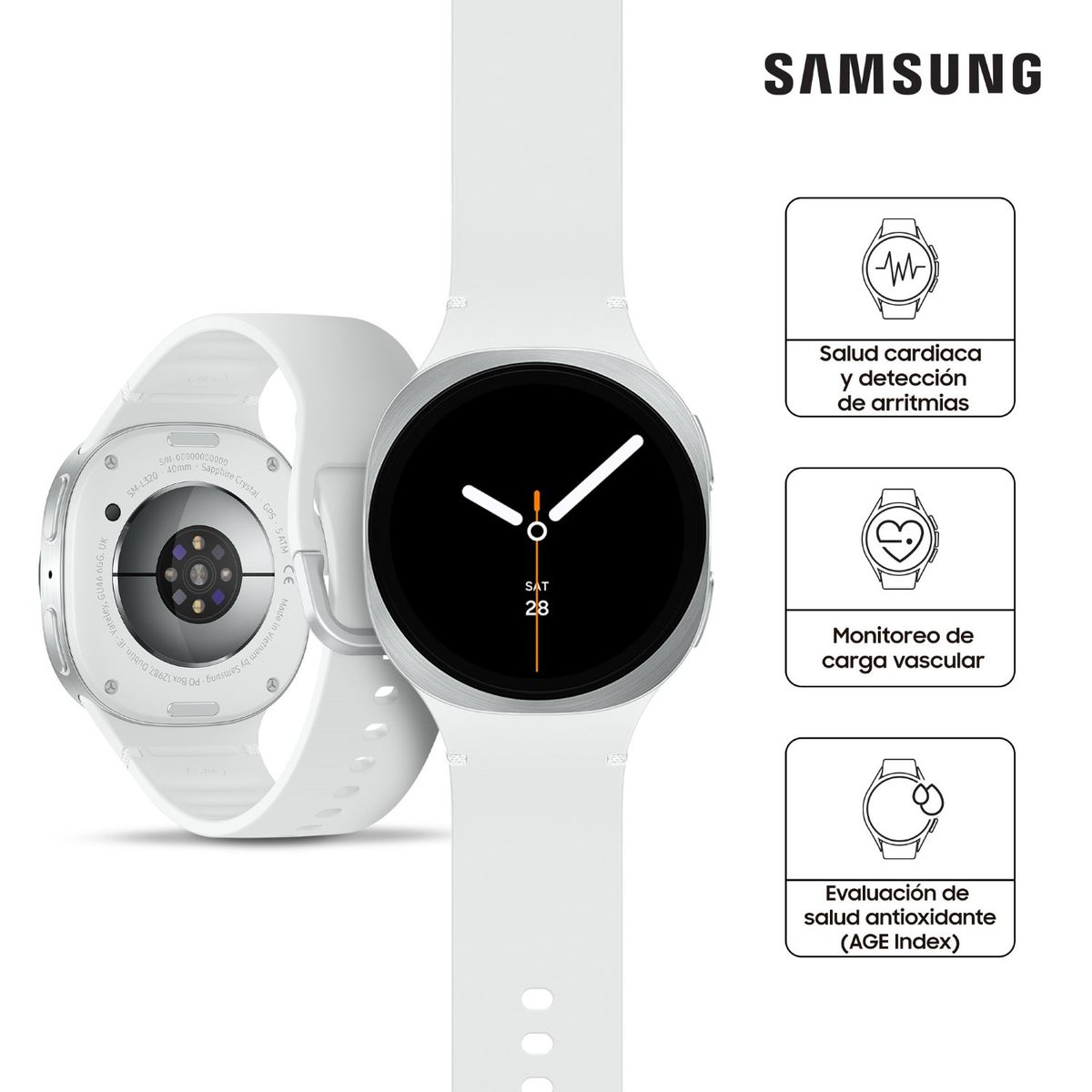 SAMSUNG - Watch 8 Small