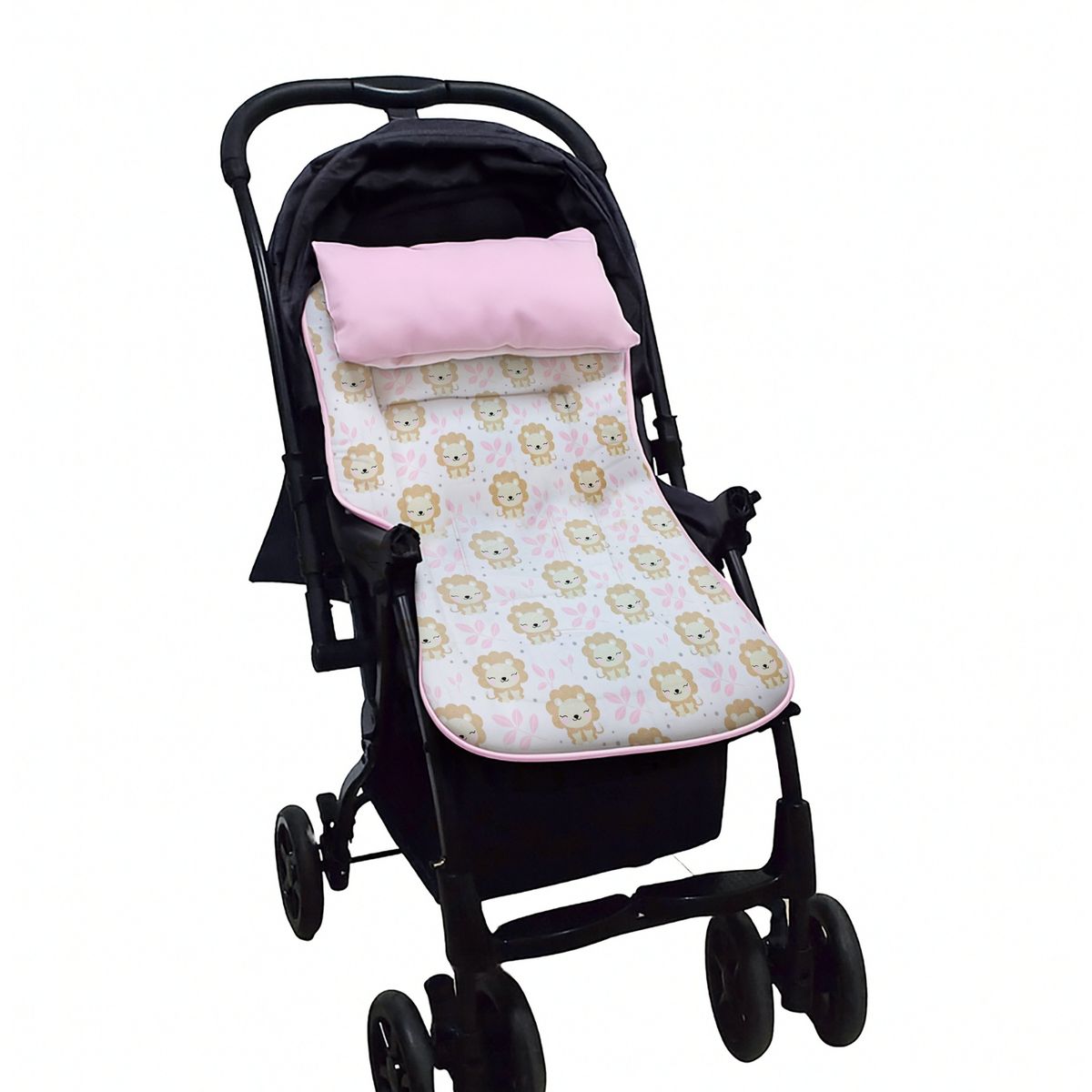 MATERNELLE - Cochoneta Para Coches Rosado Leon