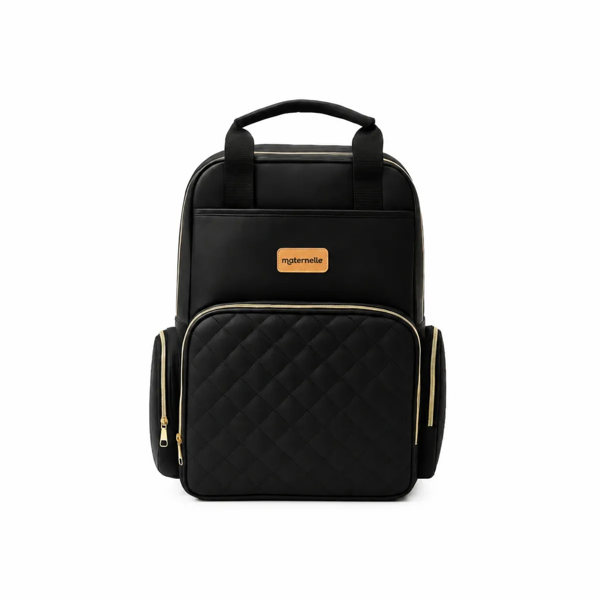 MATERNELLE - Mochila Pañalera 2 En 1 Negro