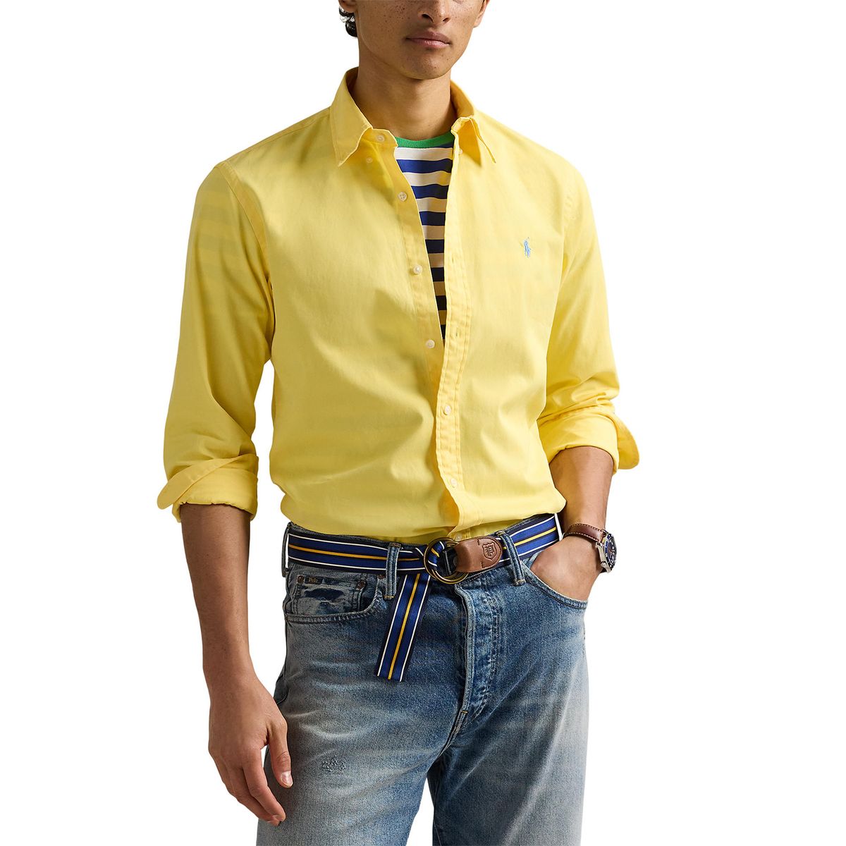 POLO RALPH LAUREN - Camisa 100% Algodón Casual Polo Ralph Lauren