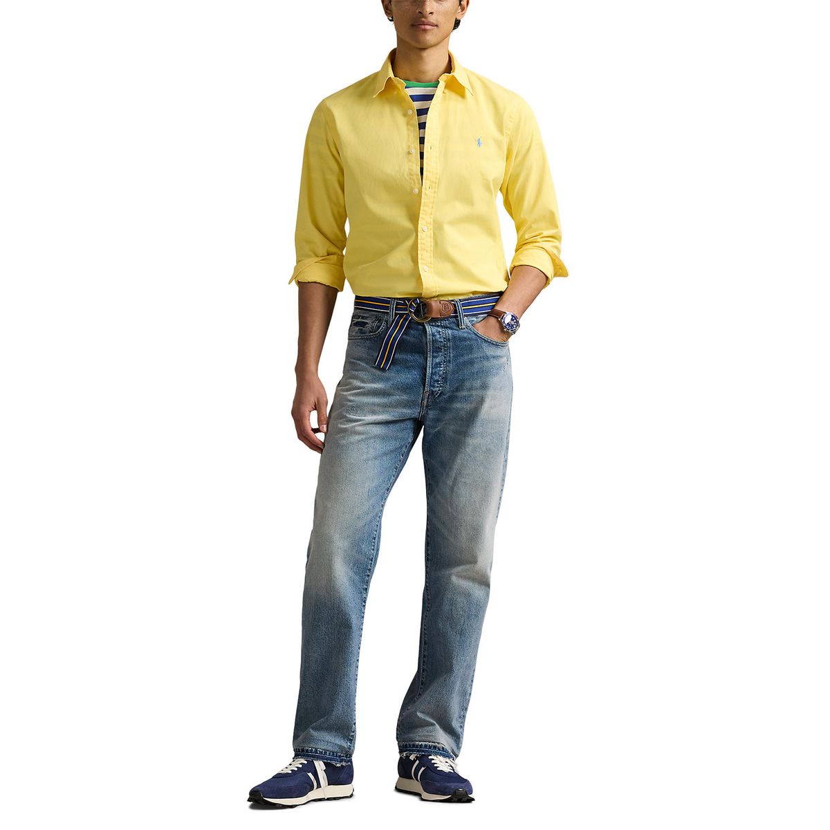 POLO RALPH LAUREN - Camisa 100% Algodón Casual Polo Ralph Lauren