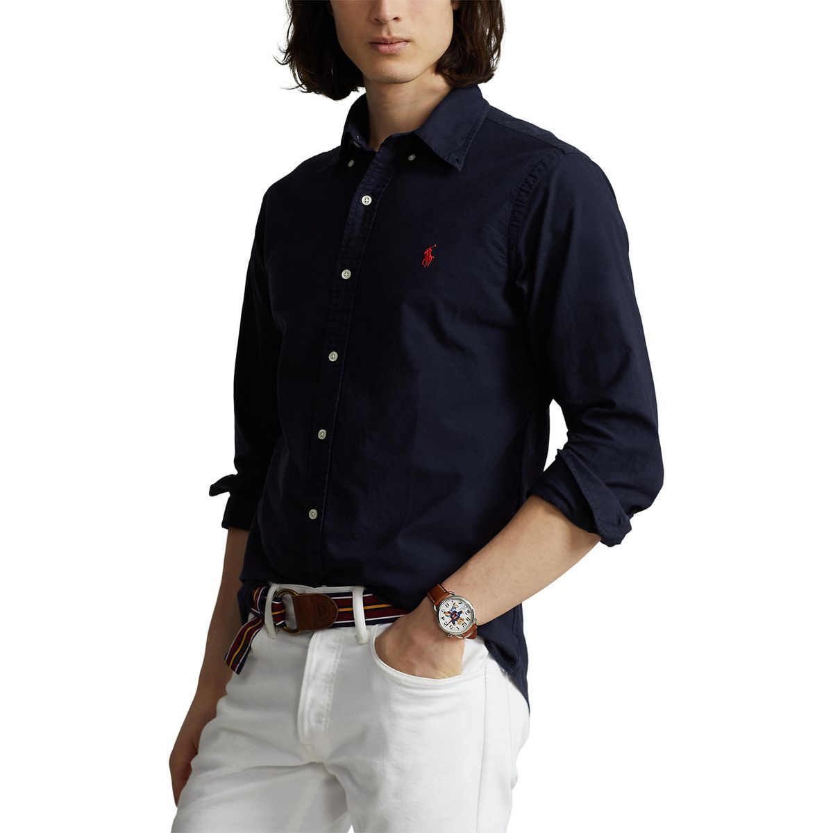 POLO RALPH LAUREN - Camisa 100% Algodón Casual Polo Ralph Lauren