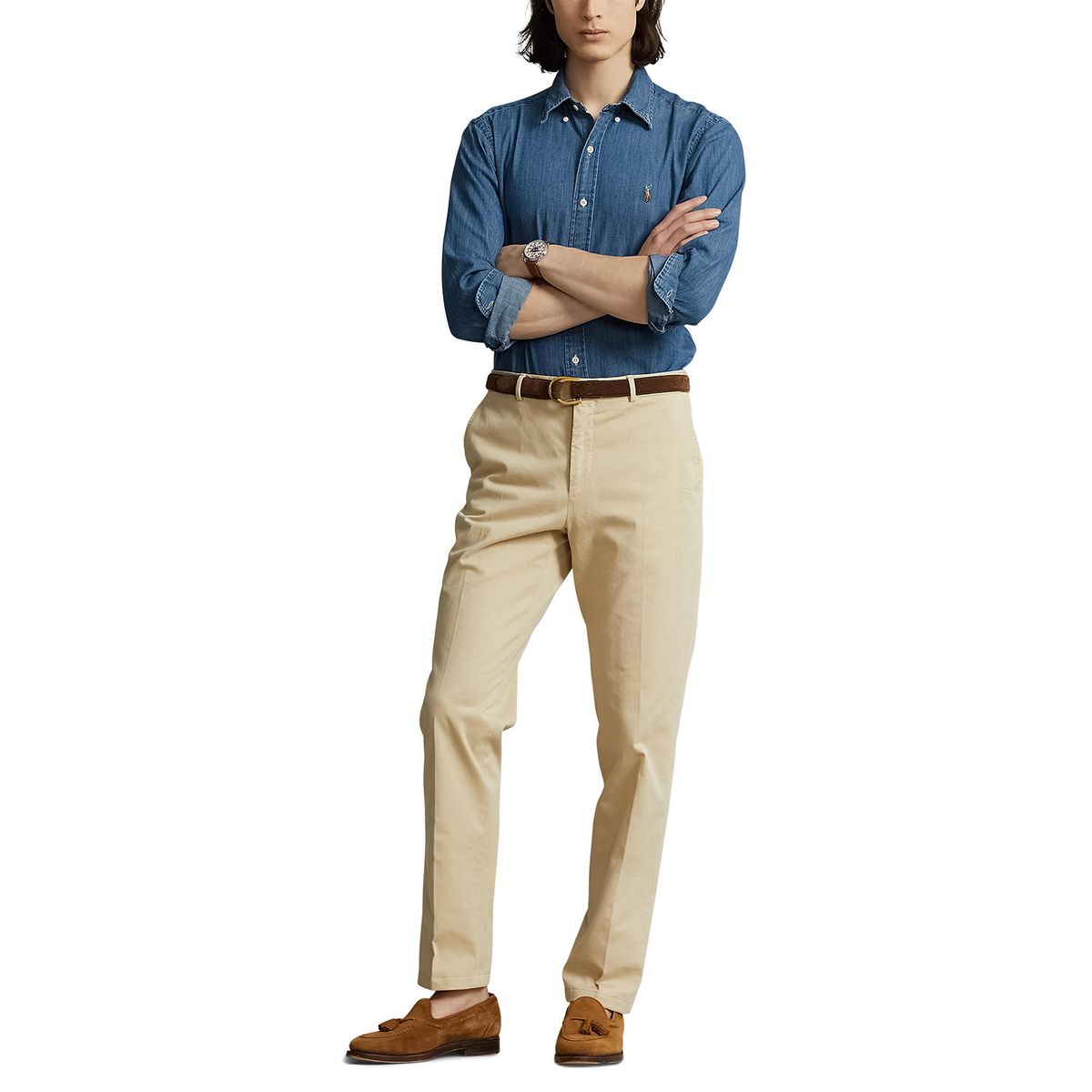 POLO RALPH LAUREN - Camisa 100% Algodón Casual Polo Ralph Lauren