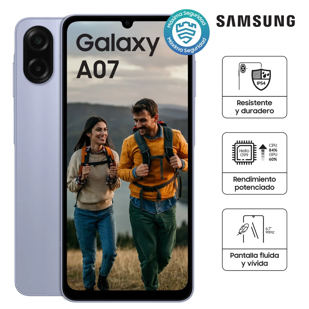 SAMSUNG - Celular Galaxy A07 4GB 128GB