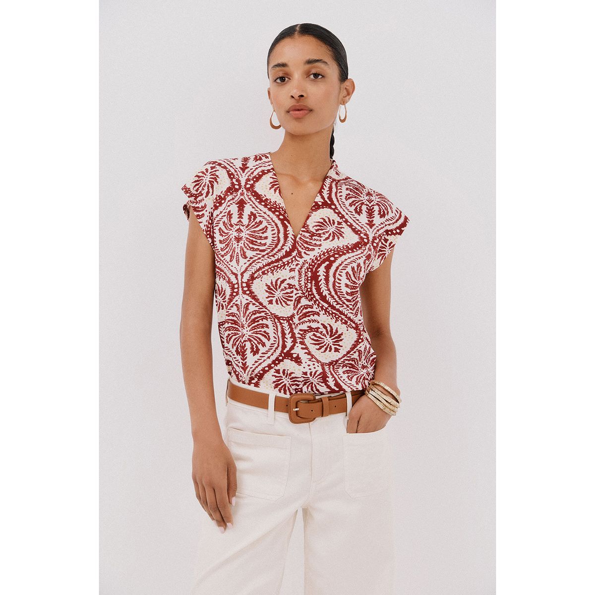 CORTEFIEL - Polo Sin Mangas Mujer Cortefiel