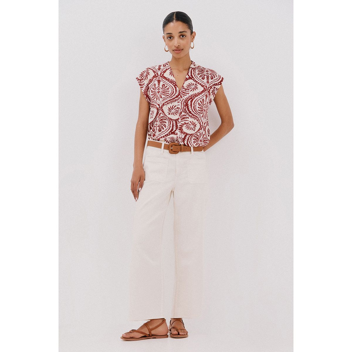 CORTEFIEL - Polo Sin Mangas Mujer Cortefiel