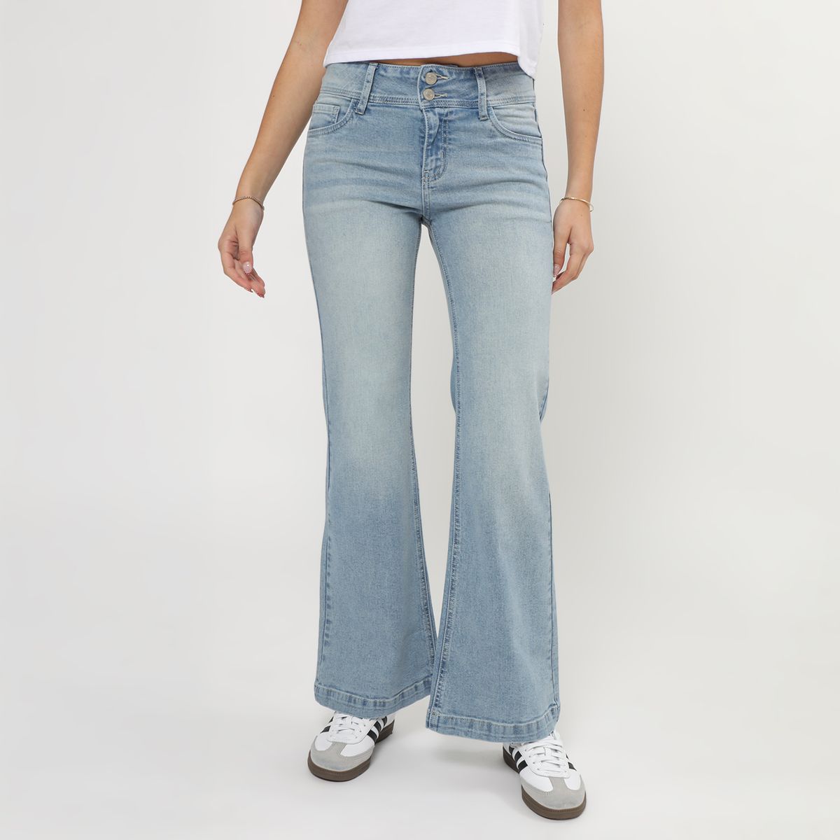 DOO AUSTRALIA - Jean Flare Tiro Medio Mujer Doo Australia