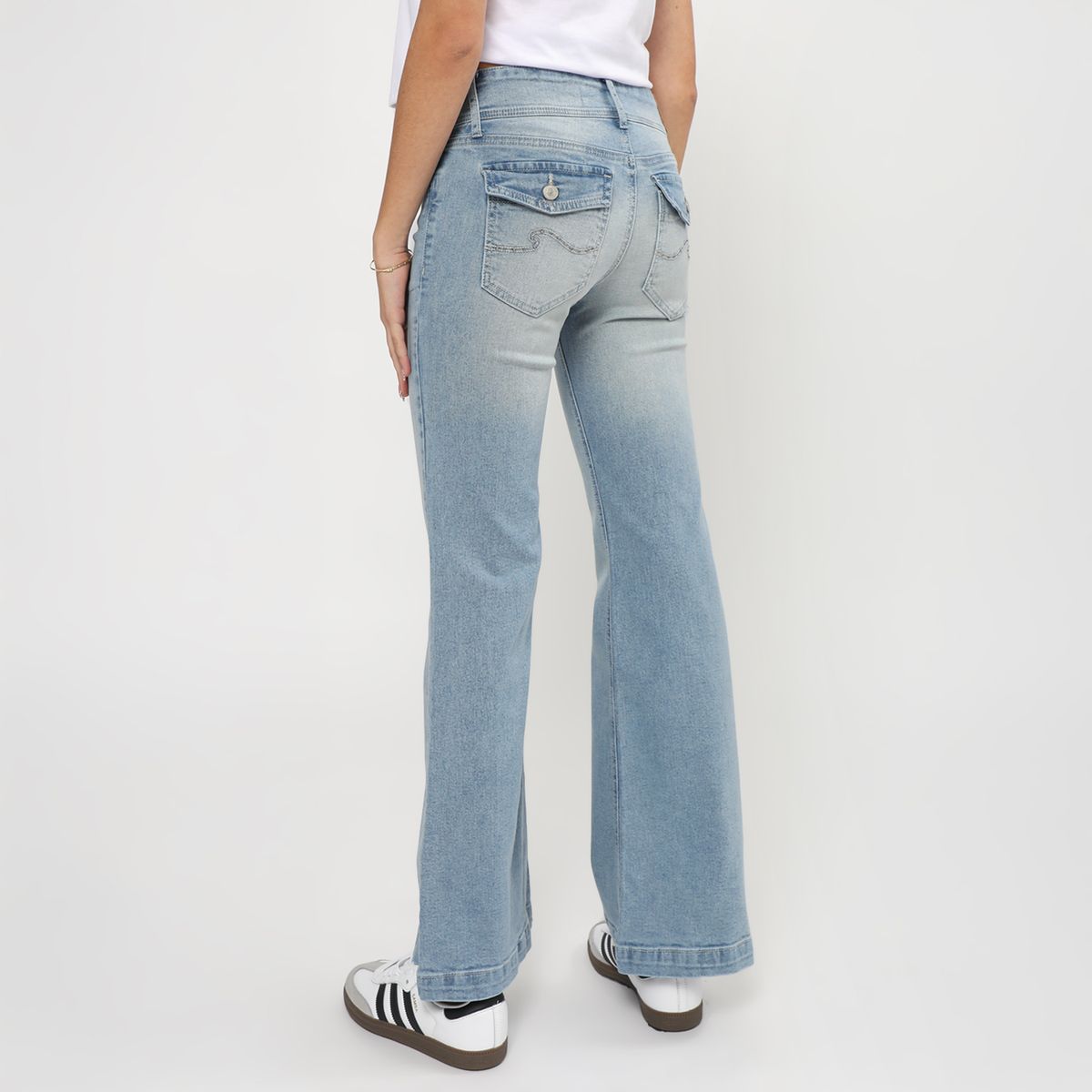 DOO AUSTRALIA - Jean Flare Tiro Medio Mujer Doo Australia
