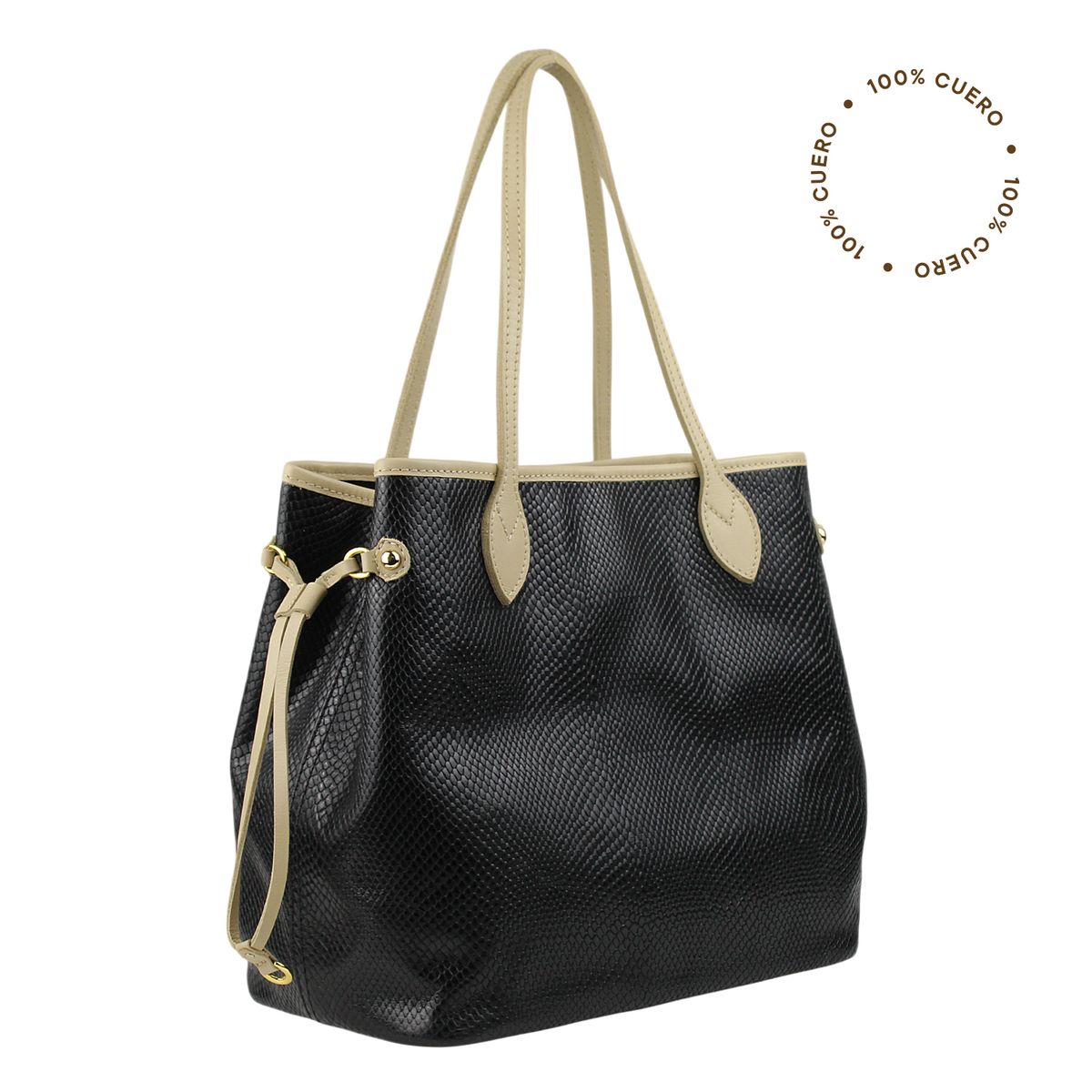MILANO BAGS - Cartera Hobo Cuero Mujer Milano Bags
