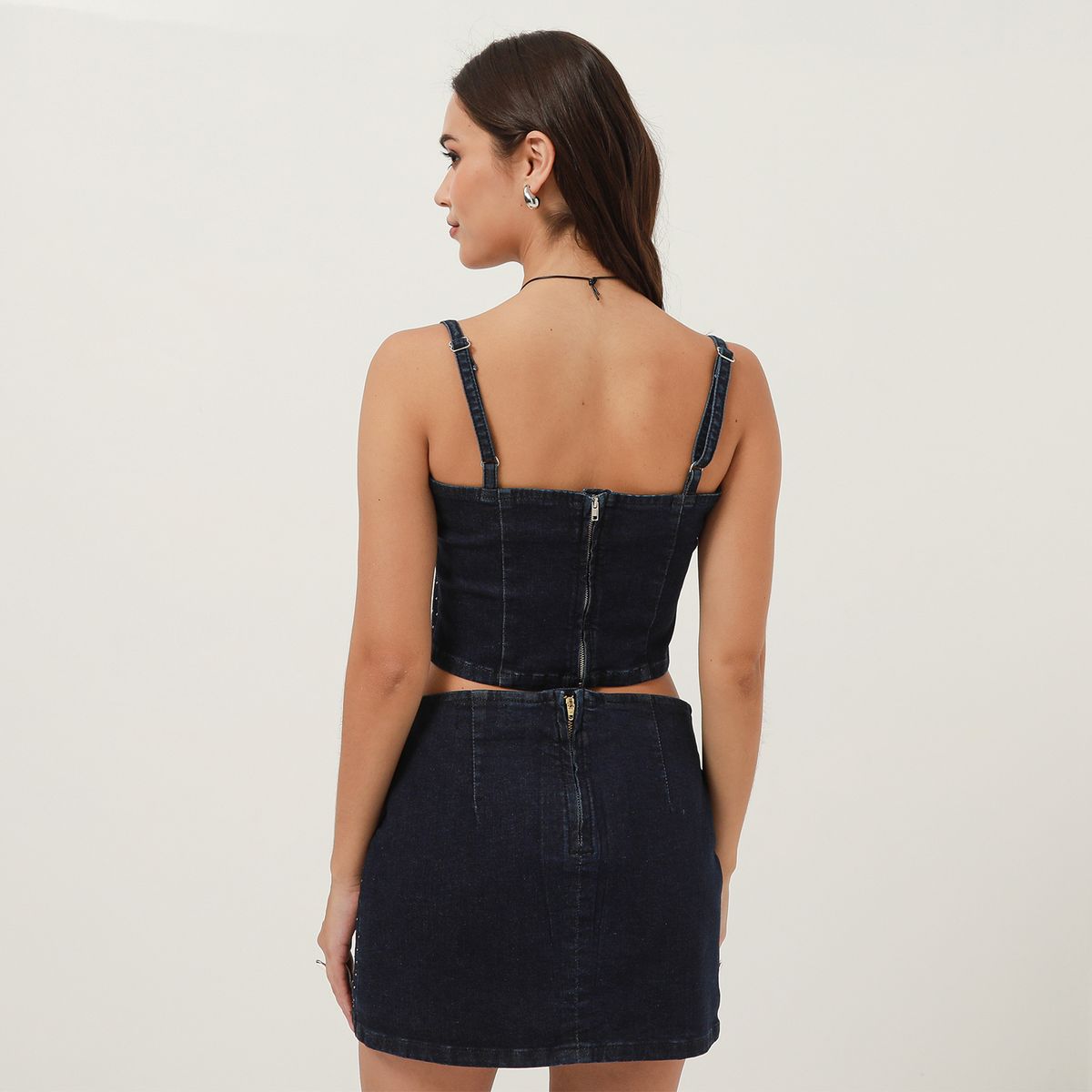 MOSSIMO - Top Denim Mujer Mossimo x Luana Barron