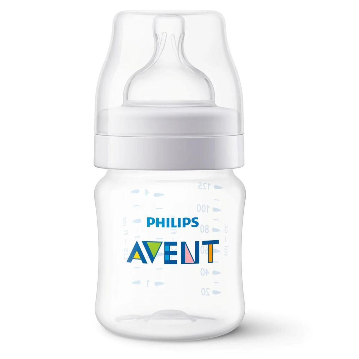 PHILIPS AVENT - Biberón Anticolic 4oz Transparente Avent