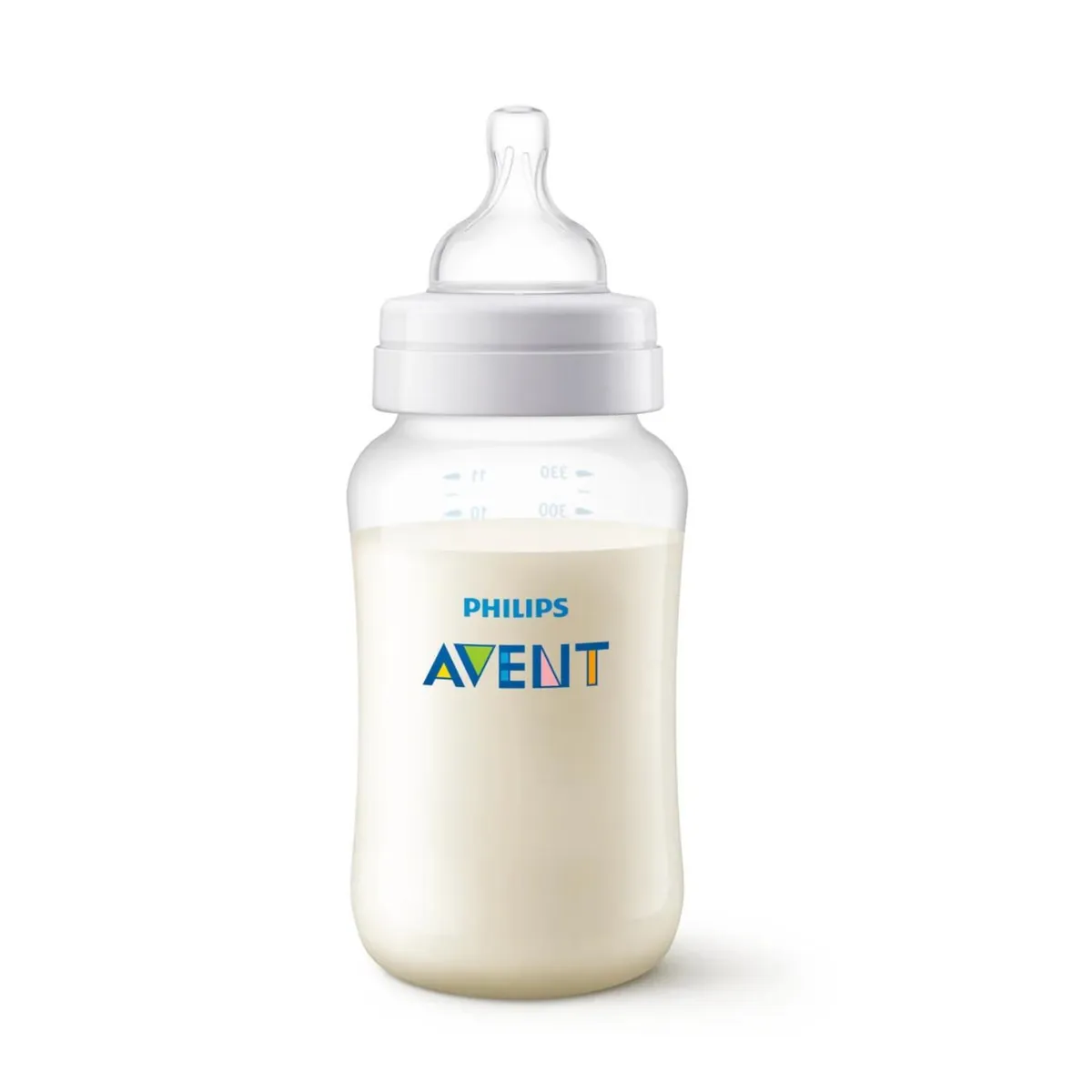 Philips Avent - Biberón Anticolic 11oz Transparente Avent
