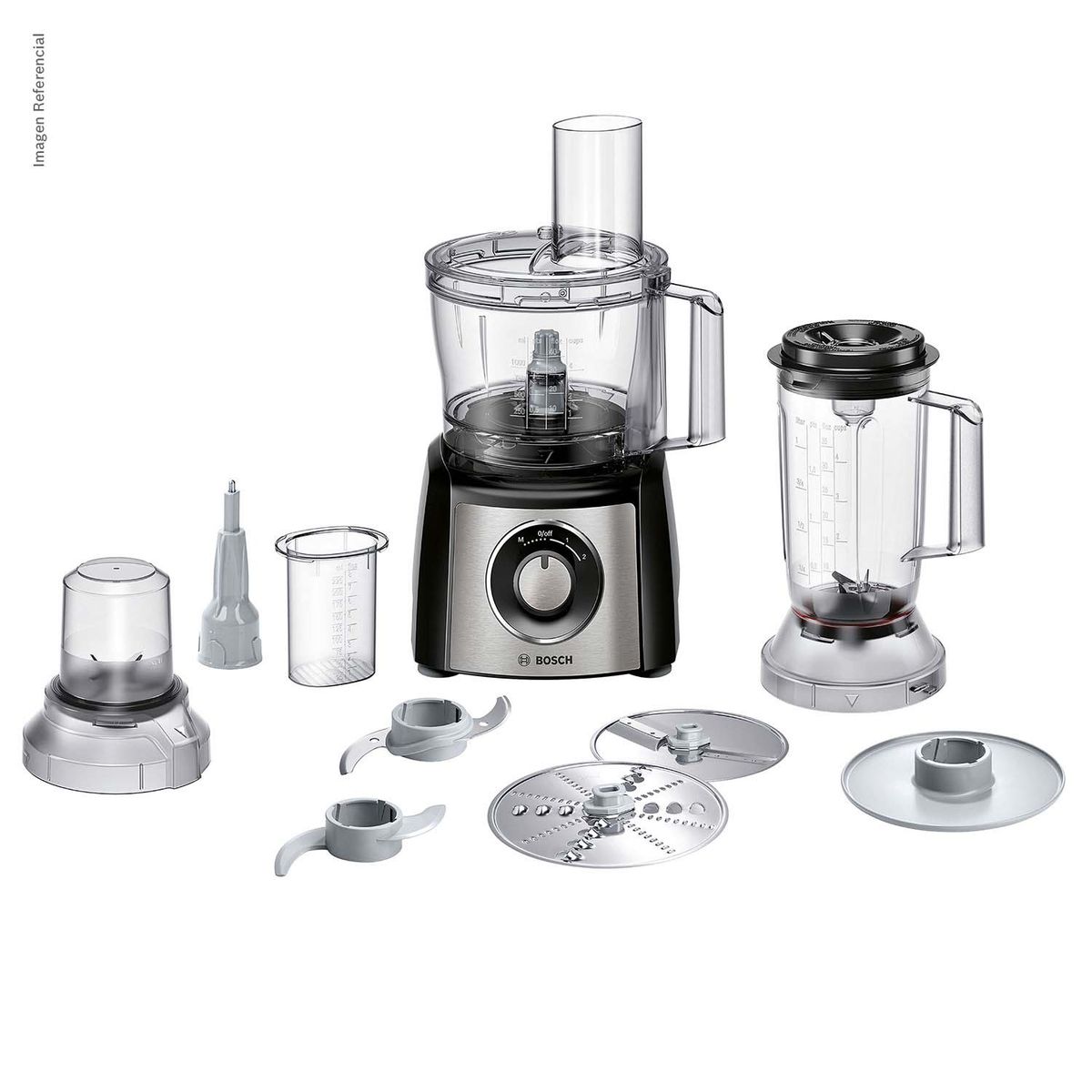 BOSCH - Procesador Bosch Mcm3pm386 Inox