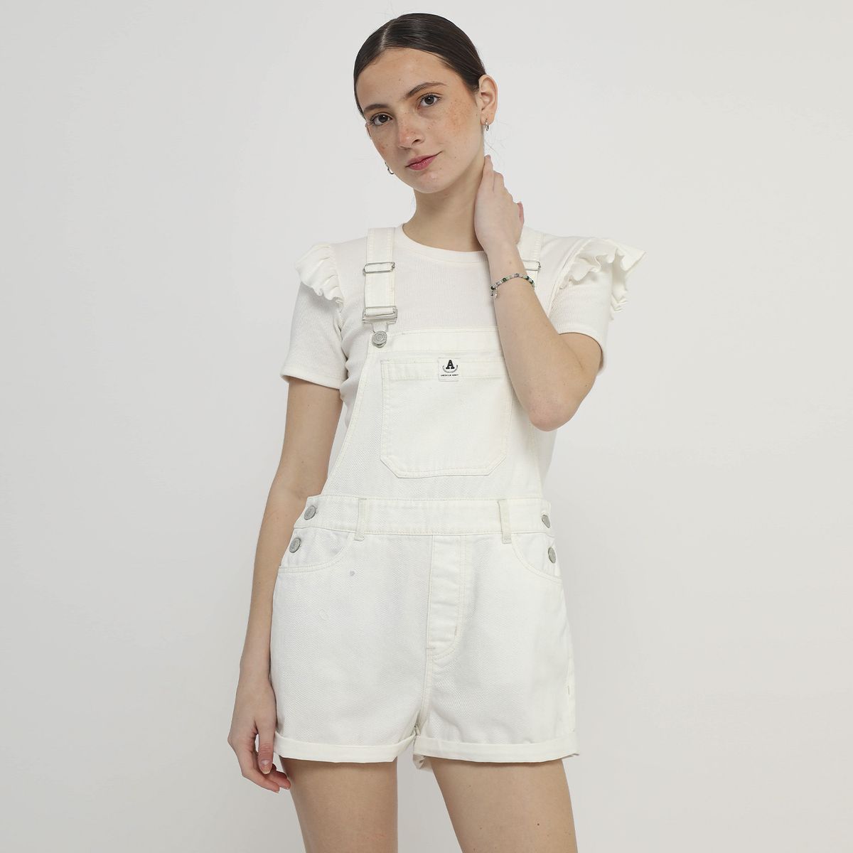 AMERICAN ABBEY - Jardinera Corta Mujer American Abbey