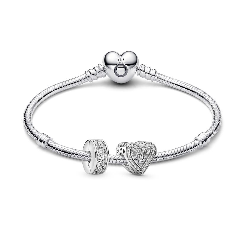 PANDORA - Set Pandora Boceto Corazónbrillante