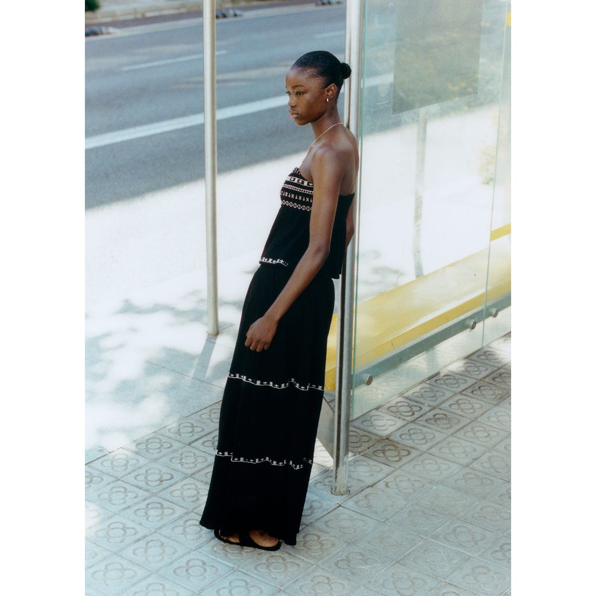 MANGO TEEN - Falda Larga Mujer Mango Teen