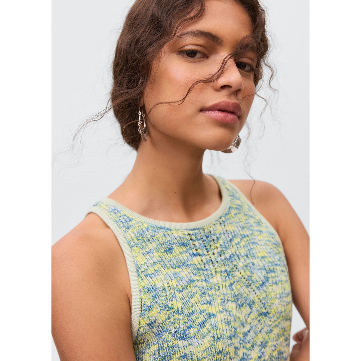 MANGO TEEN - Top Sin Mangas Mujer Mango Teen