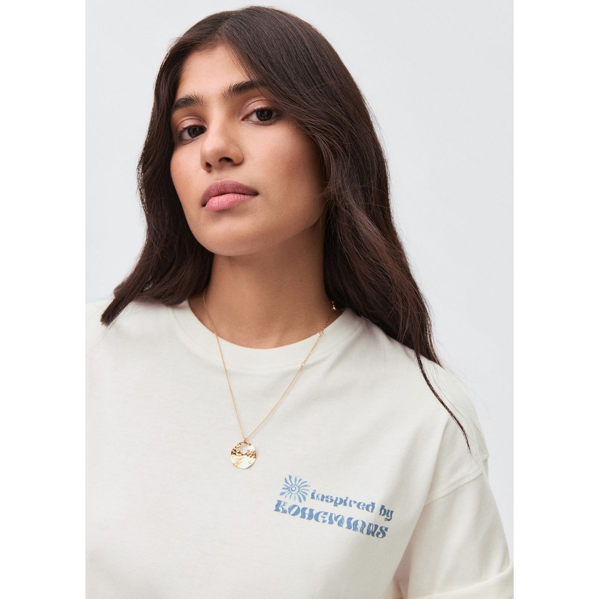 MANGO TEEN - Polo Manga Corta Mujer Mango Teen