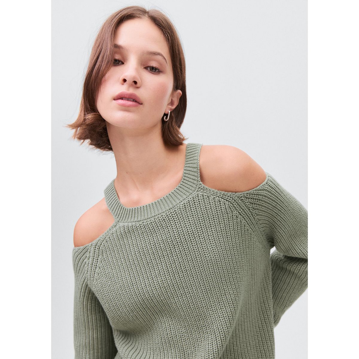 MANGO TEEN - Chompa Manga Larga Mujer Mango Teen