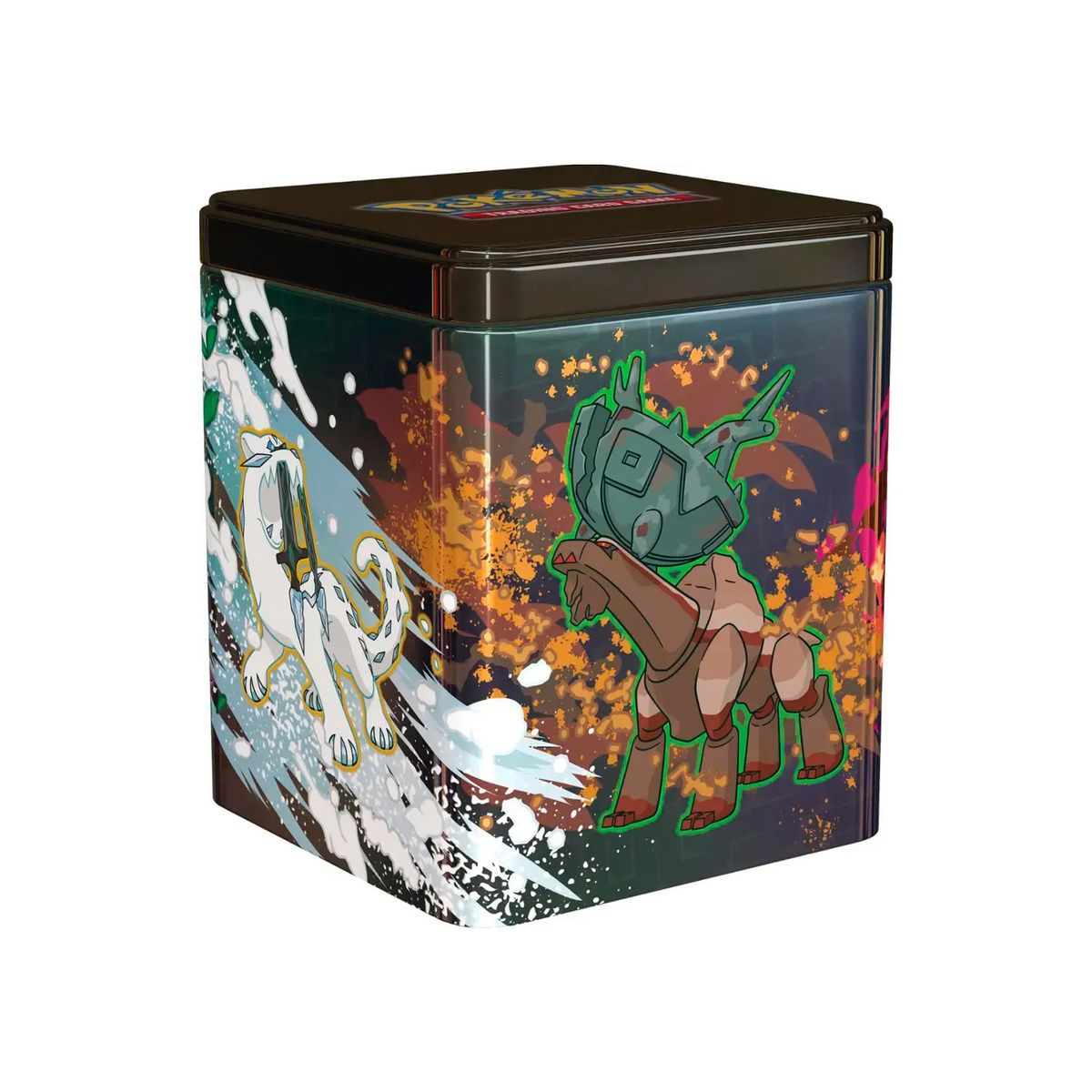 POKEMON - Cartas Pokemon TCG Lata Stacking En Español Aleatorio