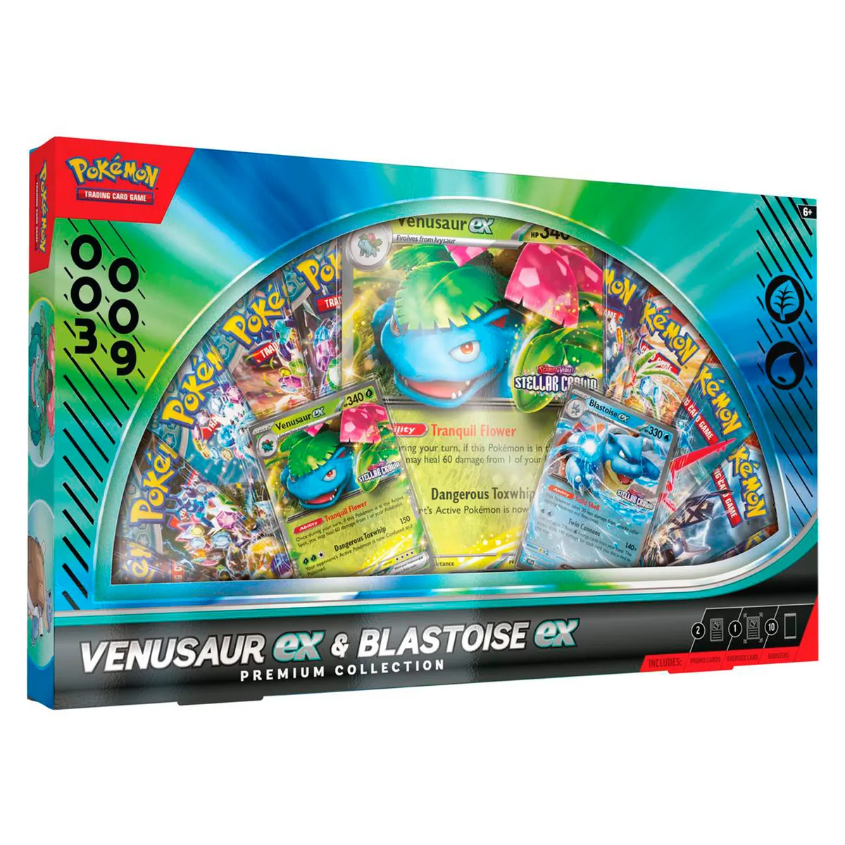 POKEMON - Pokemon Tcg Venusaur Blastoise Ex Premium Collection En Inglés