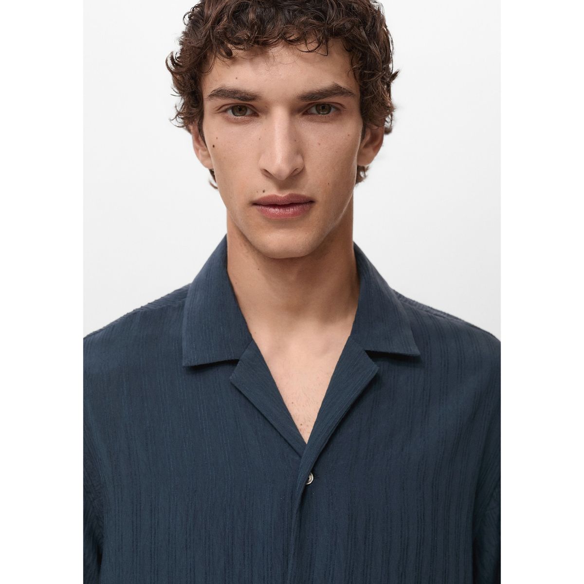 MANGO - Camisa Casual Regular Fit Hombre Man