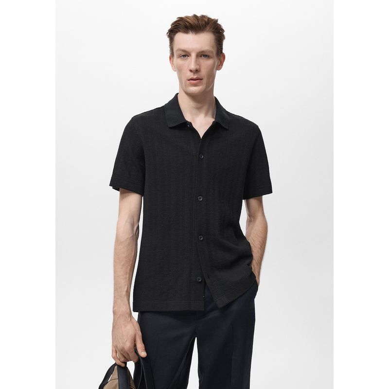 MANGO - Polo Casual Hombre Man