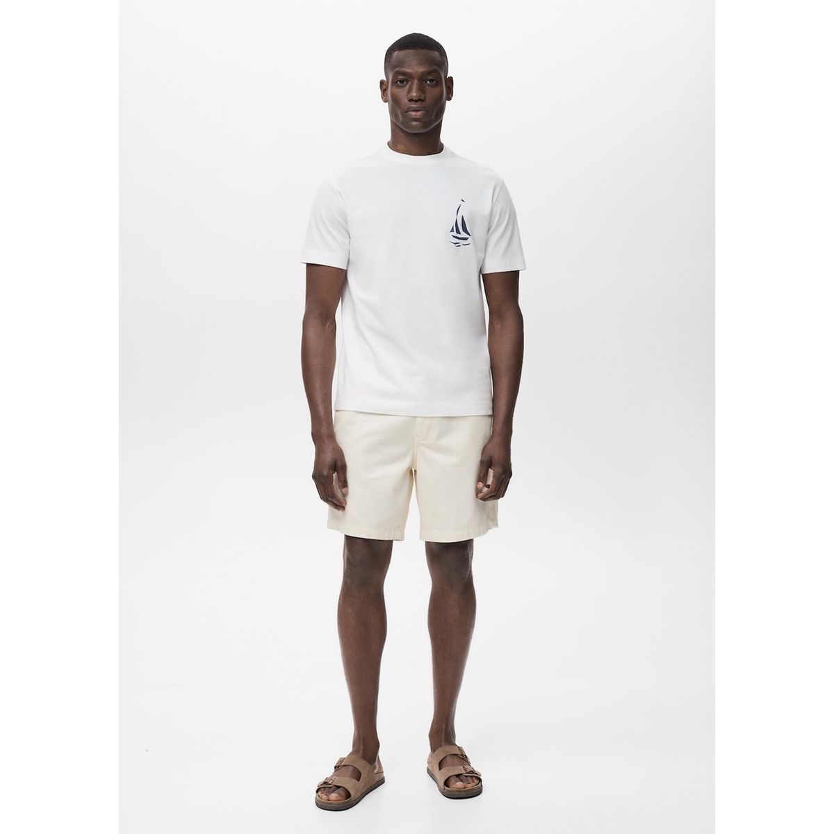 MANGO - Polo 100% Algodón Casual Hombre Man