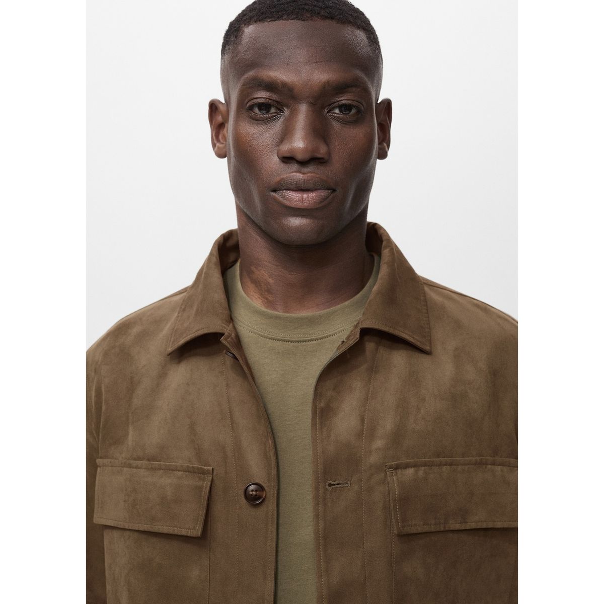 MANGO - Casaca Casual Hombre Mango Man