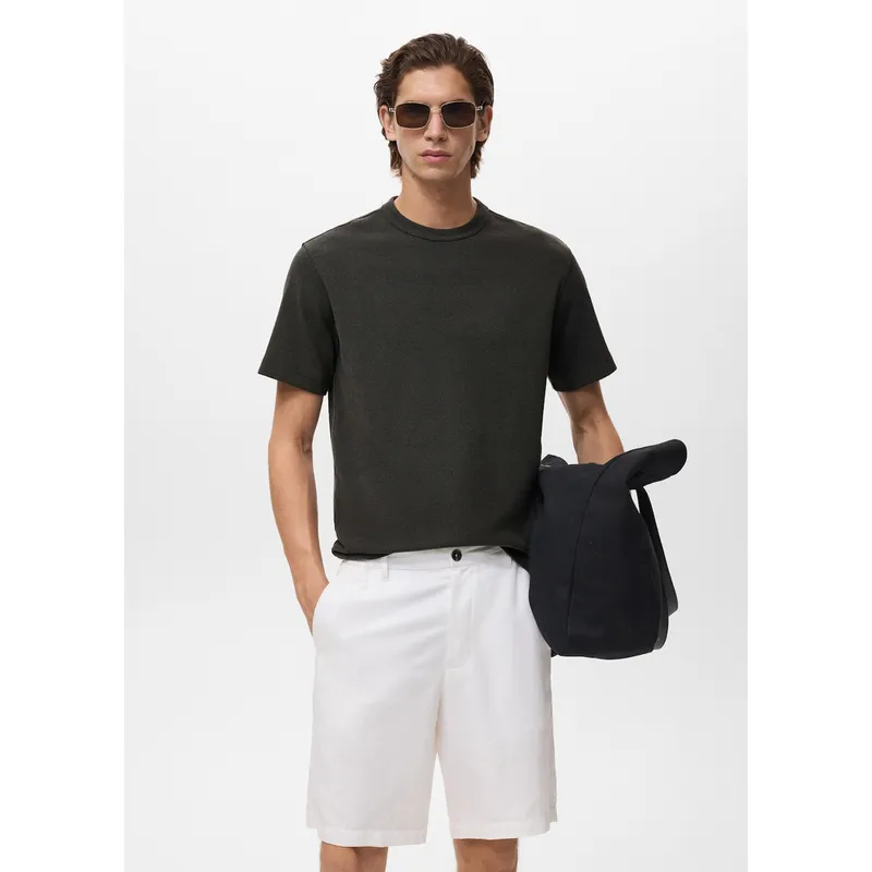 MANGO - Polo Regular Fit Casual Hombre Man
