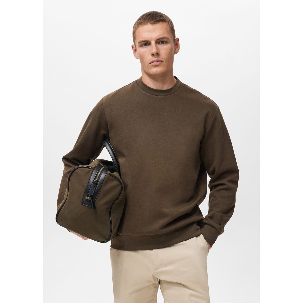 MANGO - Chompa Nolan Algodón Regular Fit Man