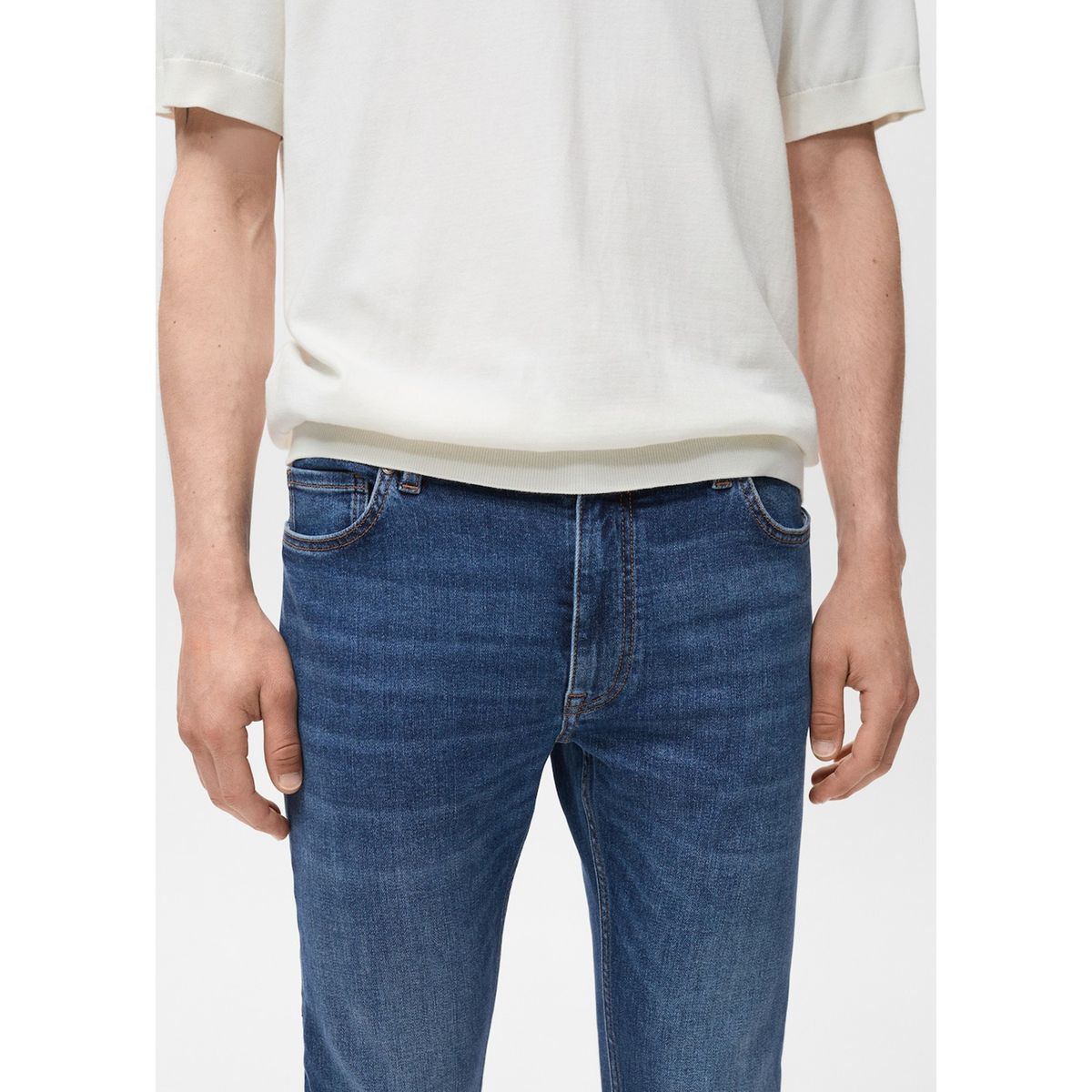 MANGO - Jean Jude Skinny Fit Hombre Man