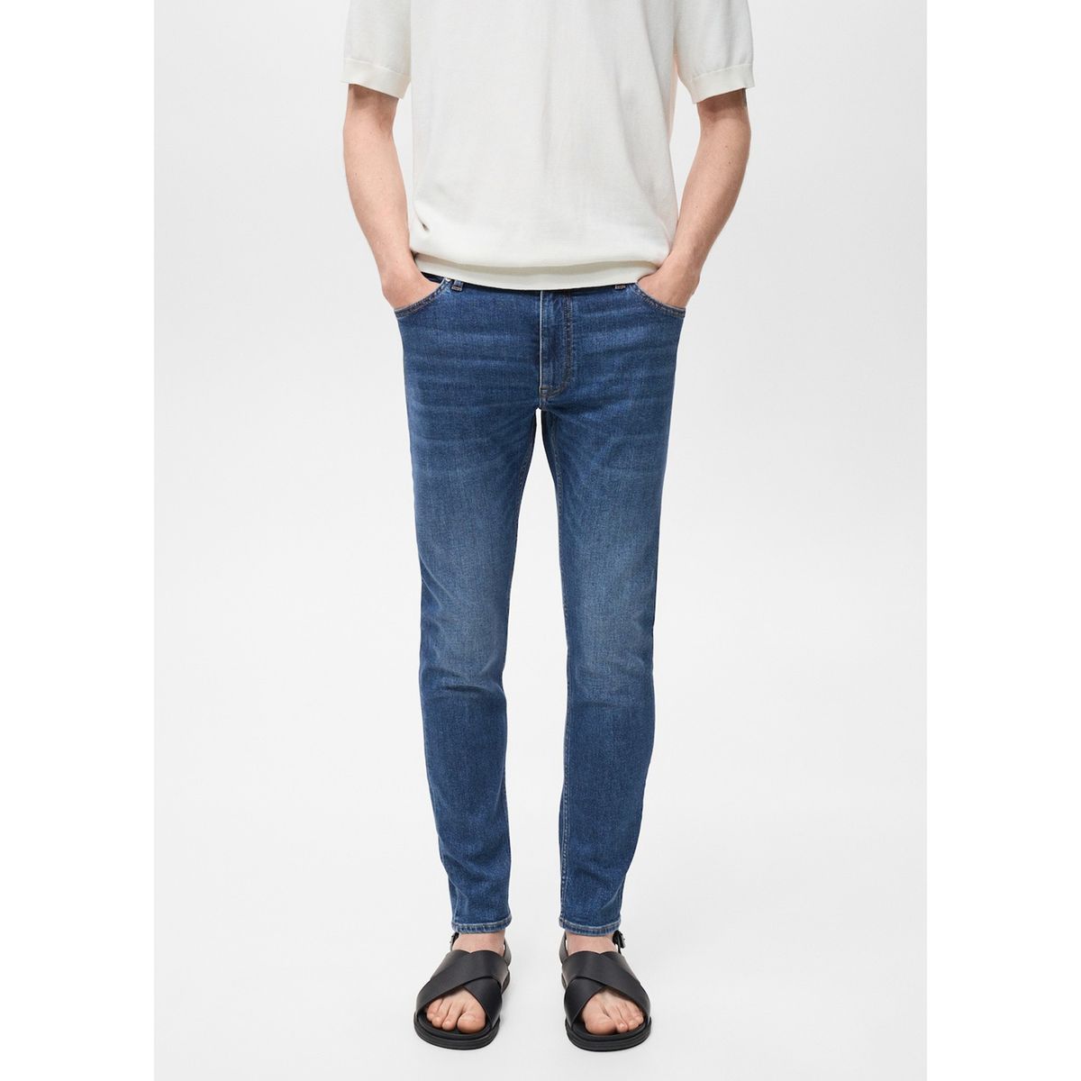 MANGO - Jean Jude Skinny Fit Hombre Man