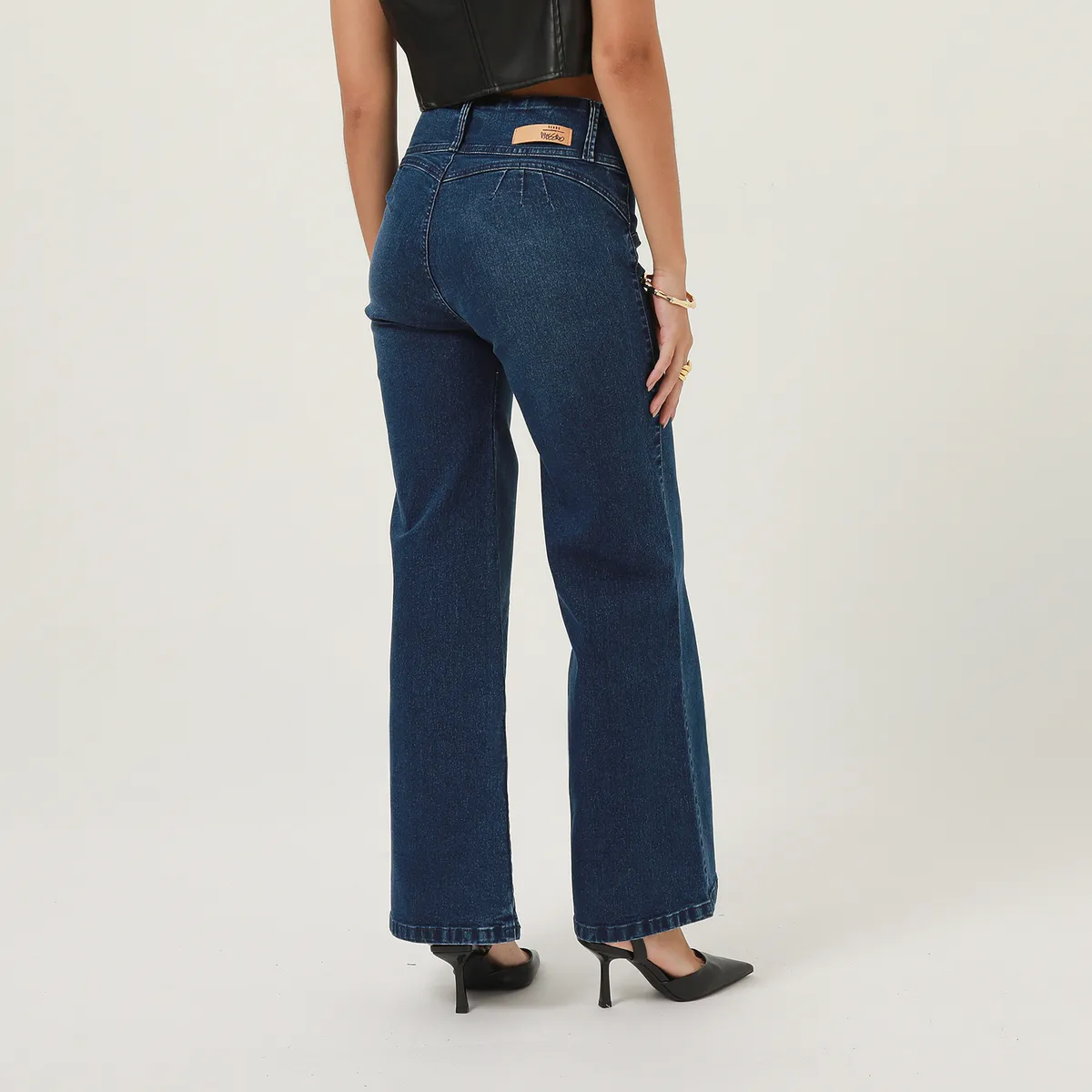 MOSSIMO - Jean Wide Leg Mujer Mossimo