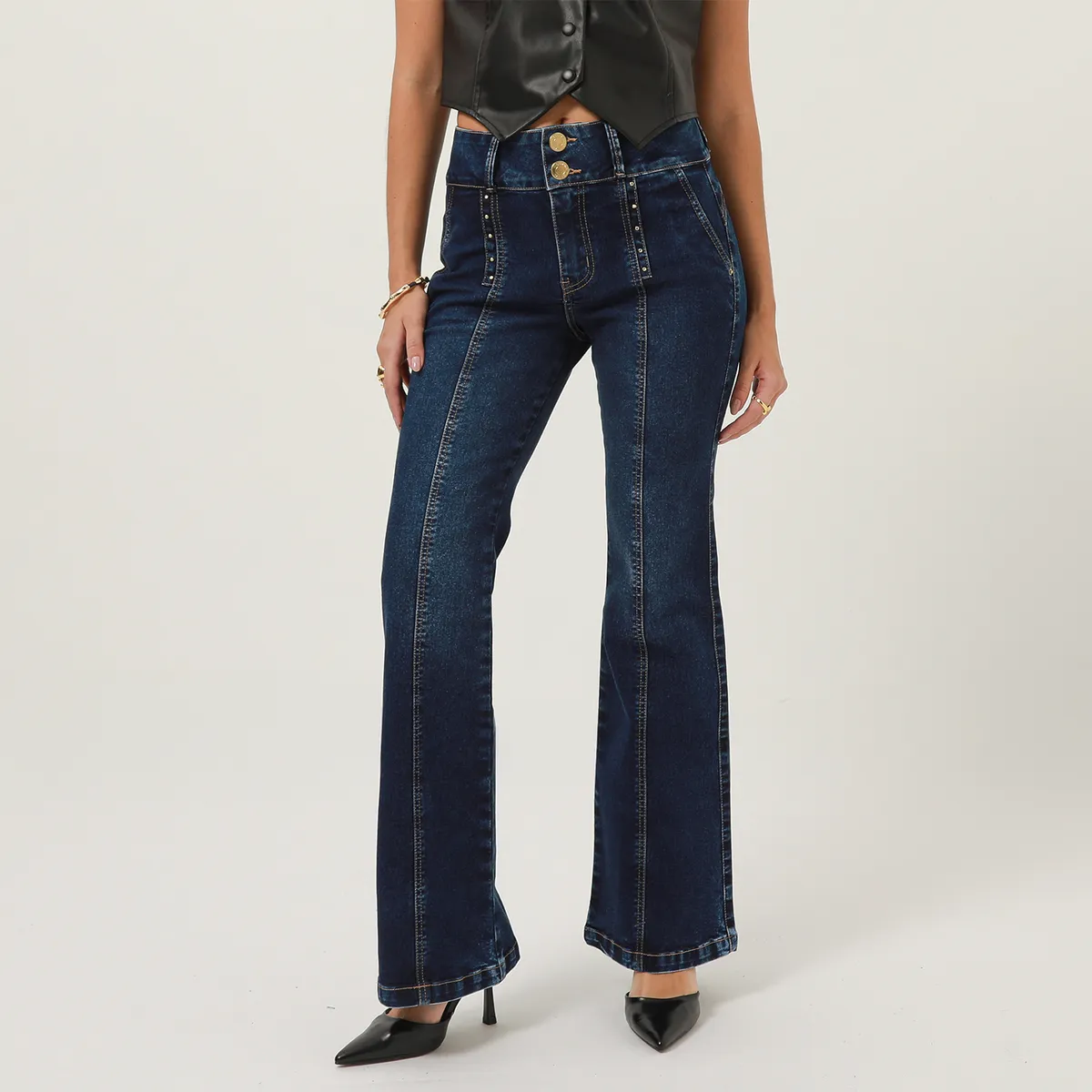 MOSSIMO - Jean Flare Push Up Mujer Mossimo