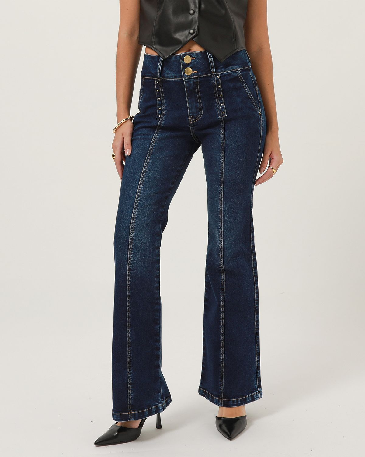 Jean Flare Push Up Mujer Mossimo MOSSIMO