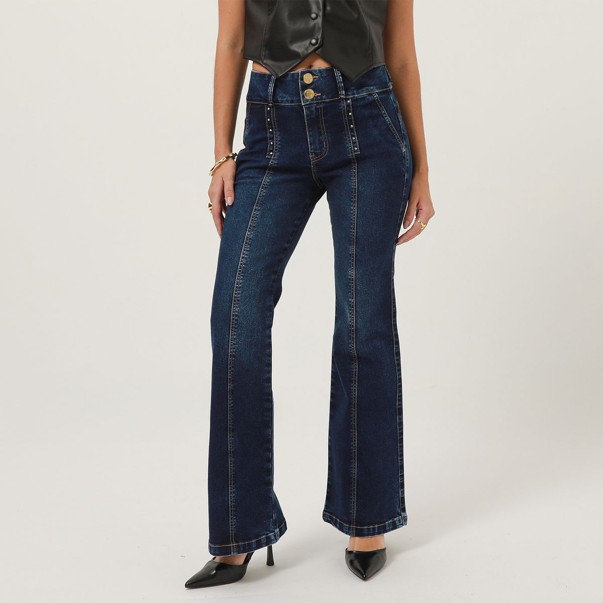 MOSSIMO - Jean Flare Push Up Mujer Mossimo