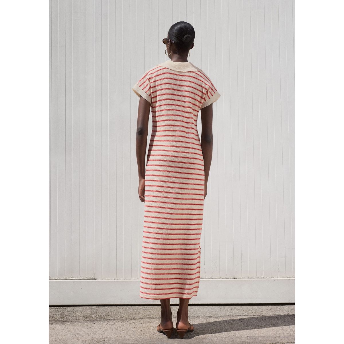 MANGO - Vestido Largo Mujer Mango