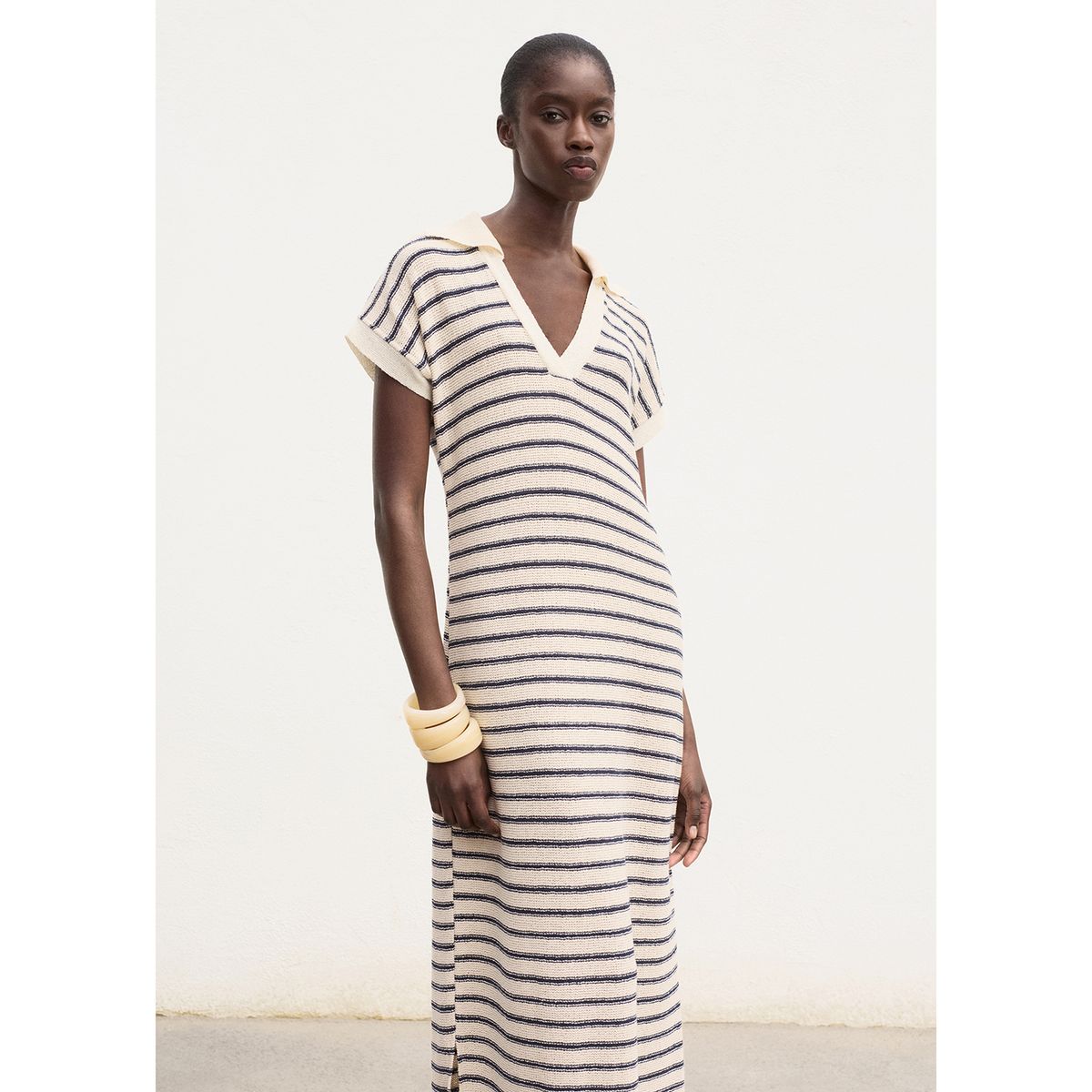 MANGO - Vestido Largo Mujer Mango