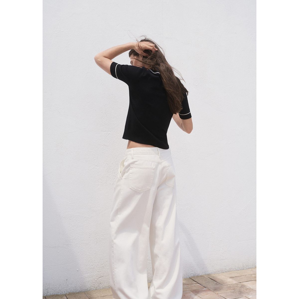 MANGO - Polo Jersey Mujer Mango