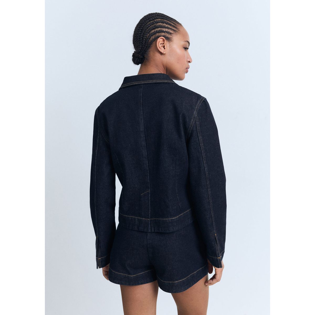 MANGO - Casaca Denim Mujer Mango